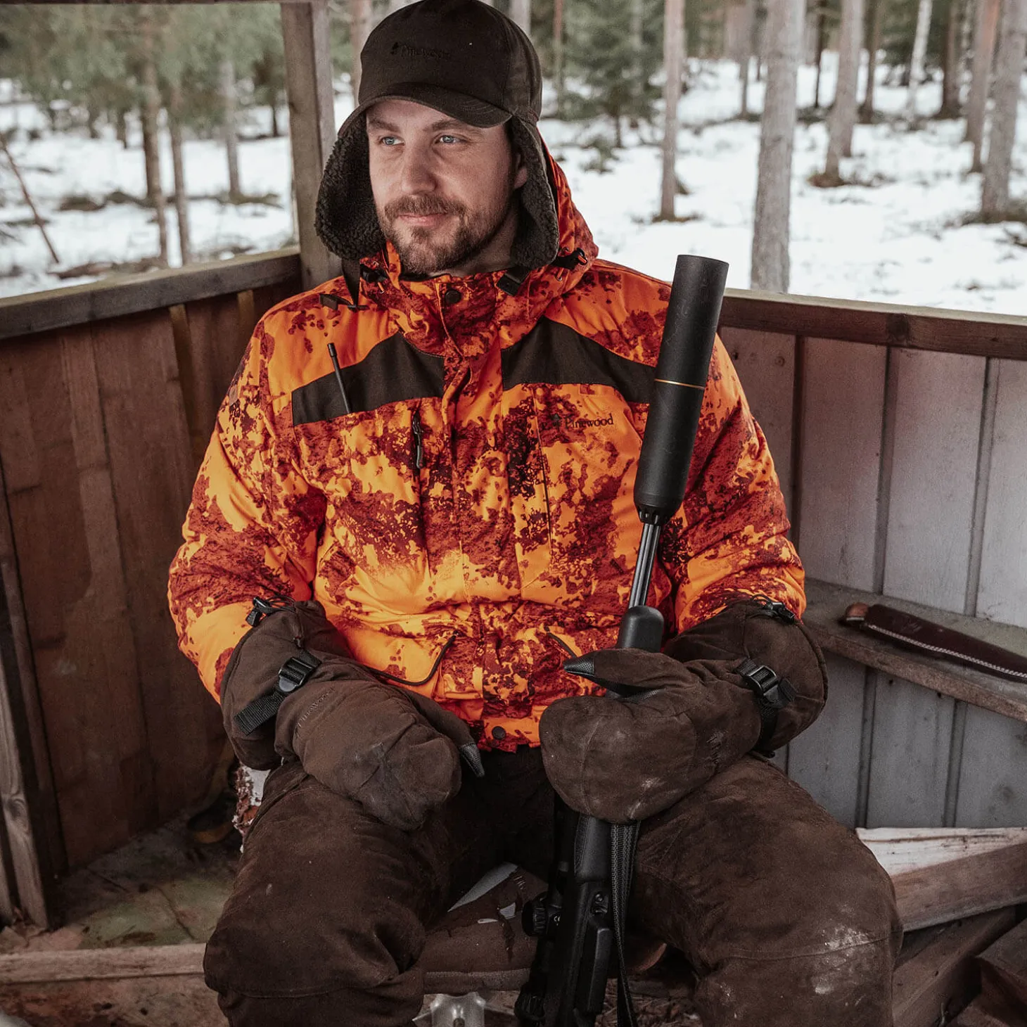 Pinewood Drückjagdjacke Smaland Abisko Camou 2.0 JKT