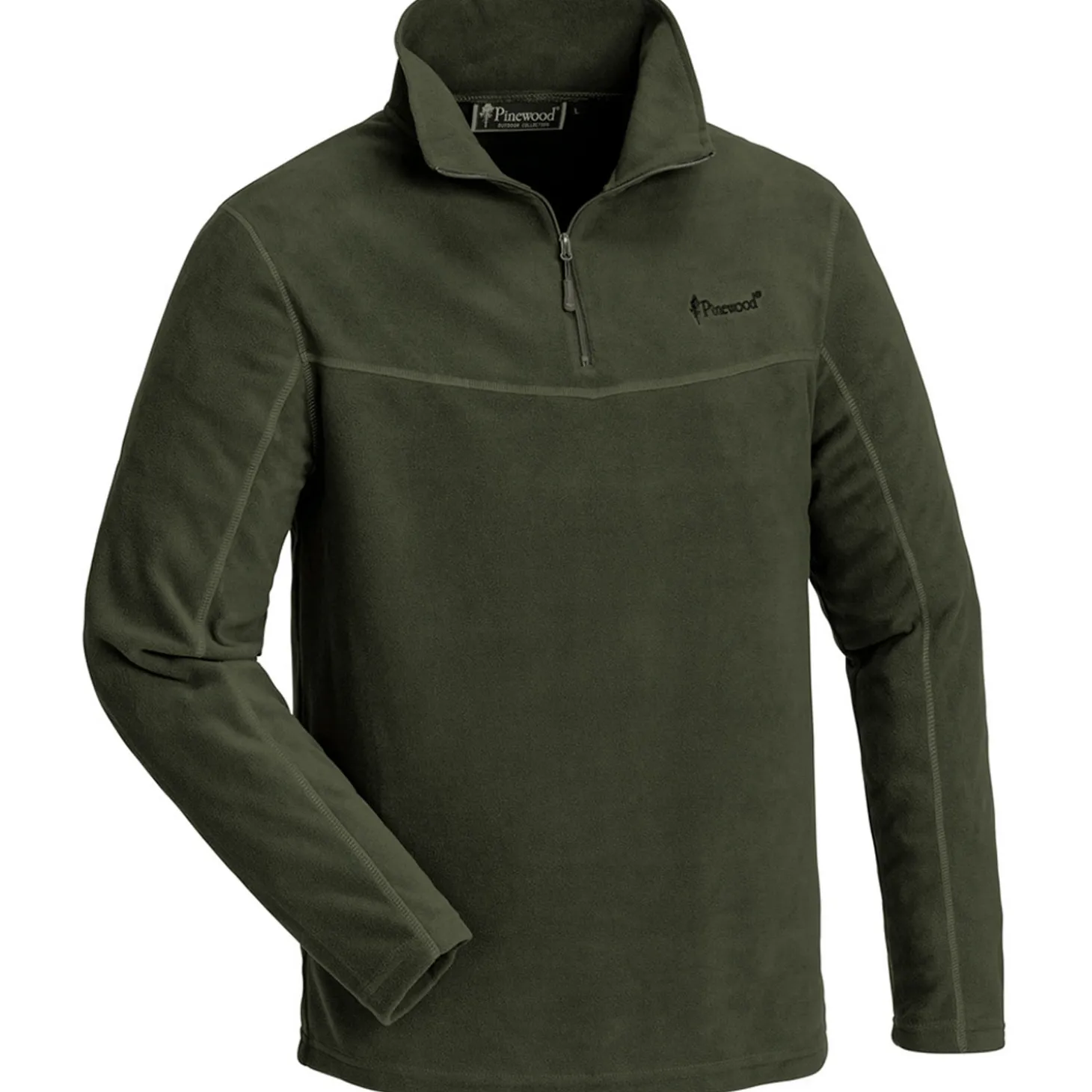 Pinewood Fleece Sweater Tiveden (dark green)