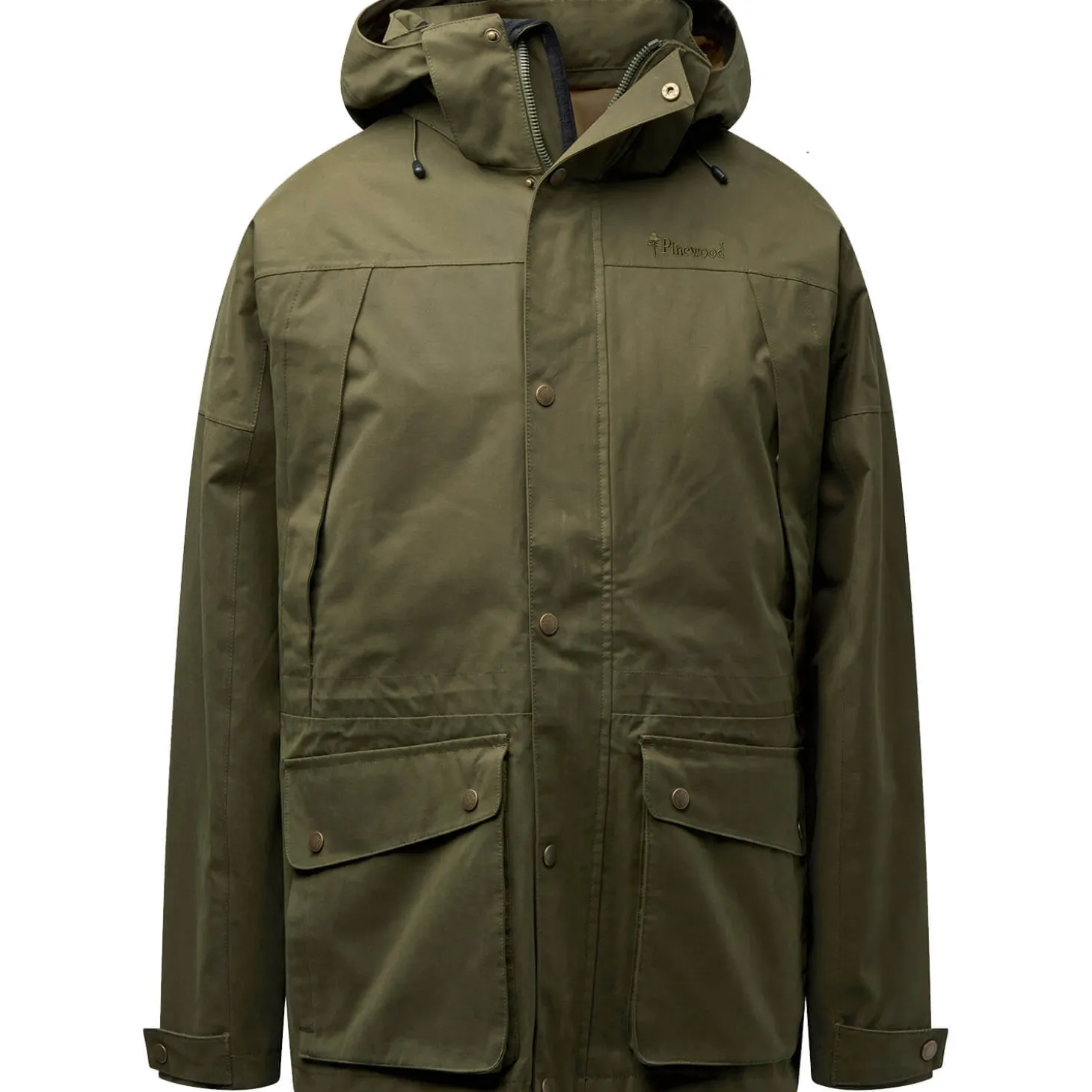 Pinewood Jagdjacke Nydala Classic 2L JKT (Moos Grün)