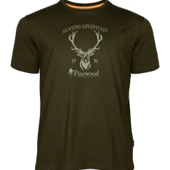 Pinewood T-Shirt Red Deer (Brown)