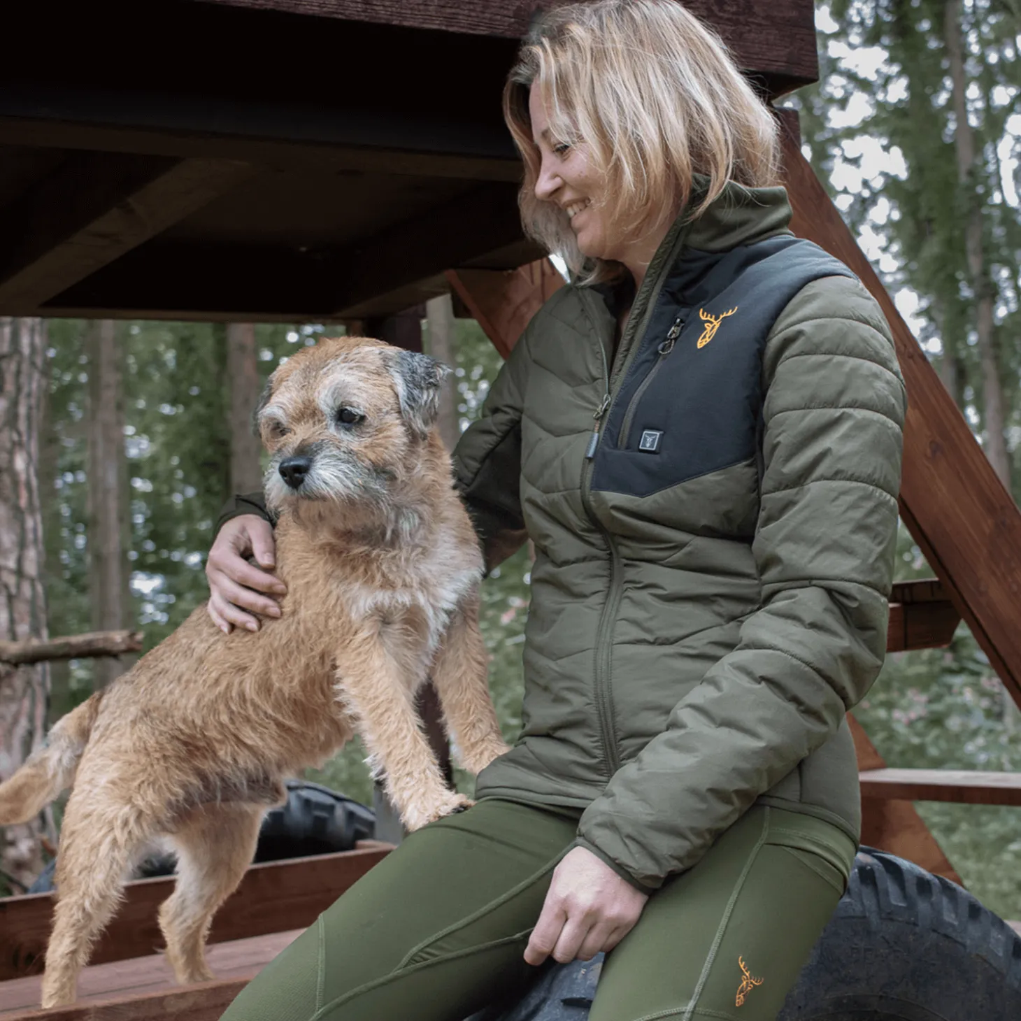 Pirscher Gear Damen-Heizjacke