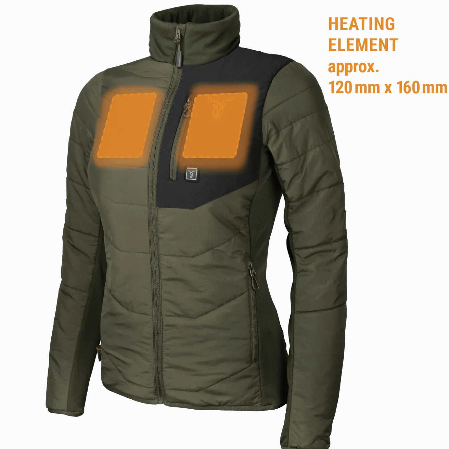 Pirscher Gear Damen-Heizjacke