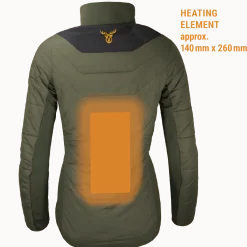 Pirscher Gear Damen-Heizjacke
