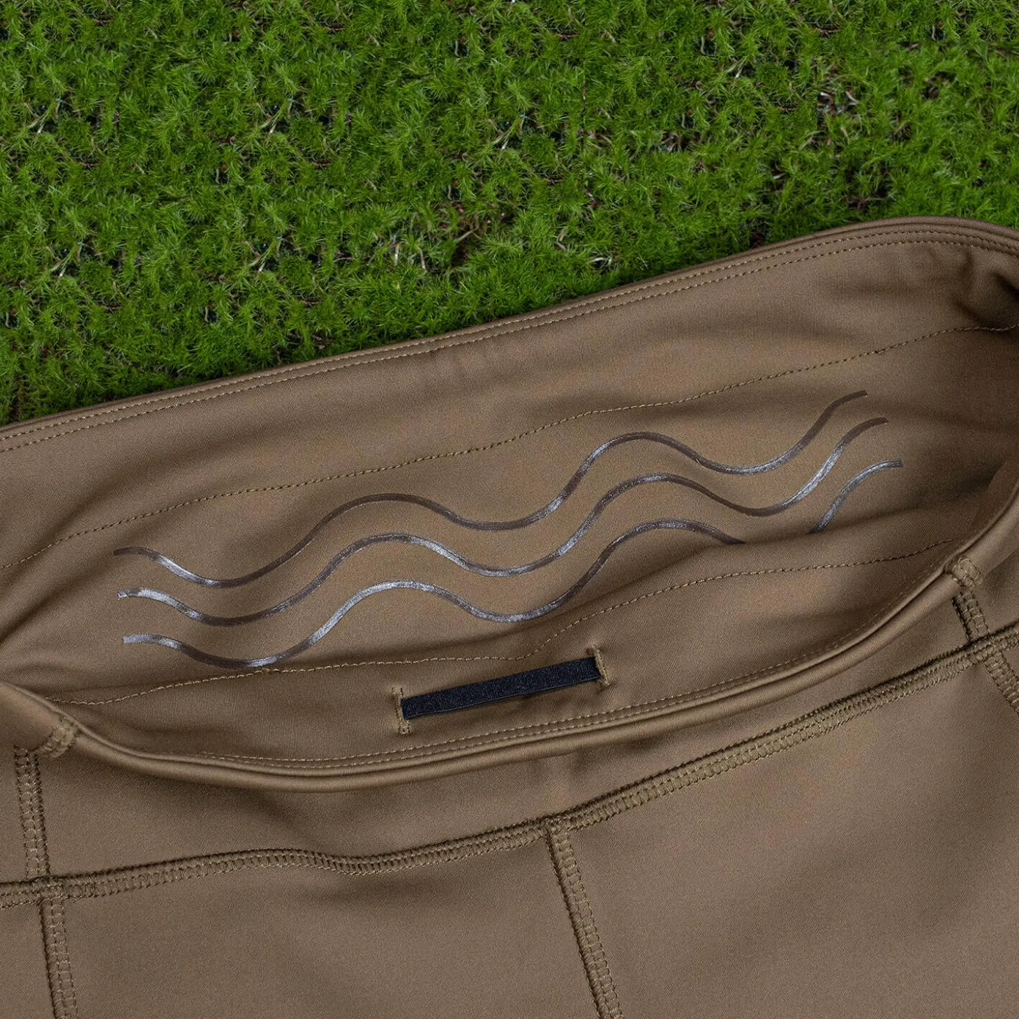 Pirscher Gear Damen Leggings (Braun/verstärkt)