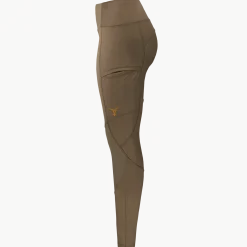 Pirscher Gear Damen Leggings (Braun/verstärkt)