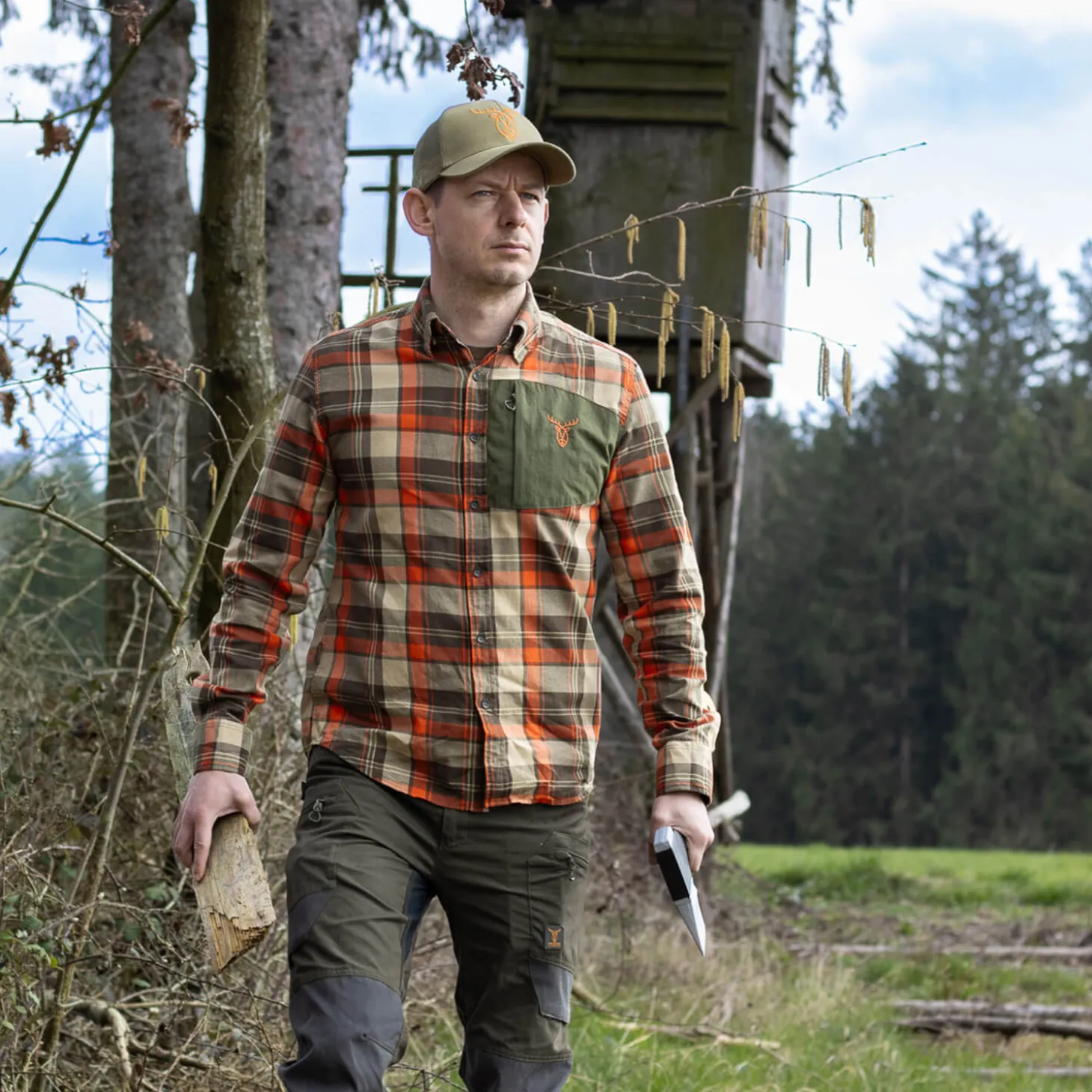 Pirscher Gear Field Hemd (Tangy Orange)