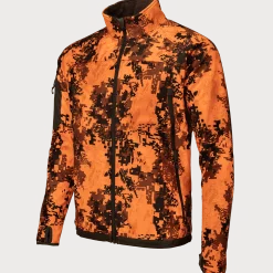 Pirscher Gear Fleece-Wendejacke (Blaze/Braun)