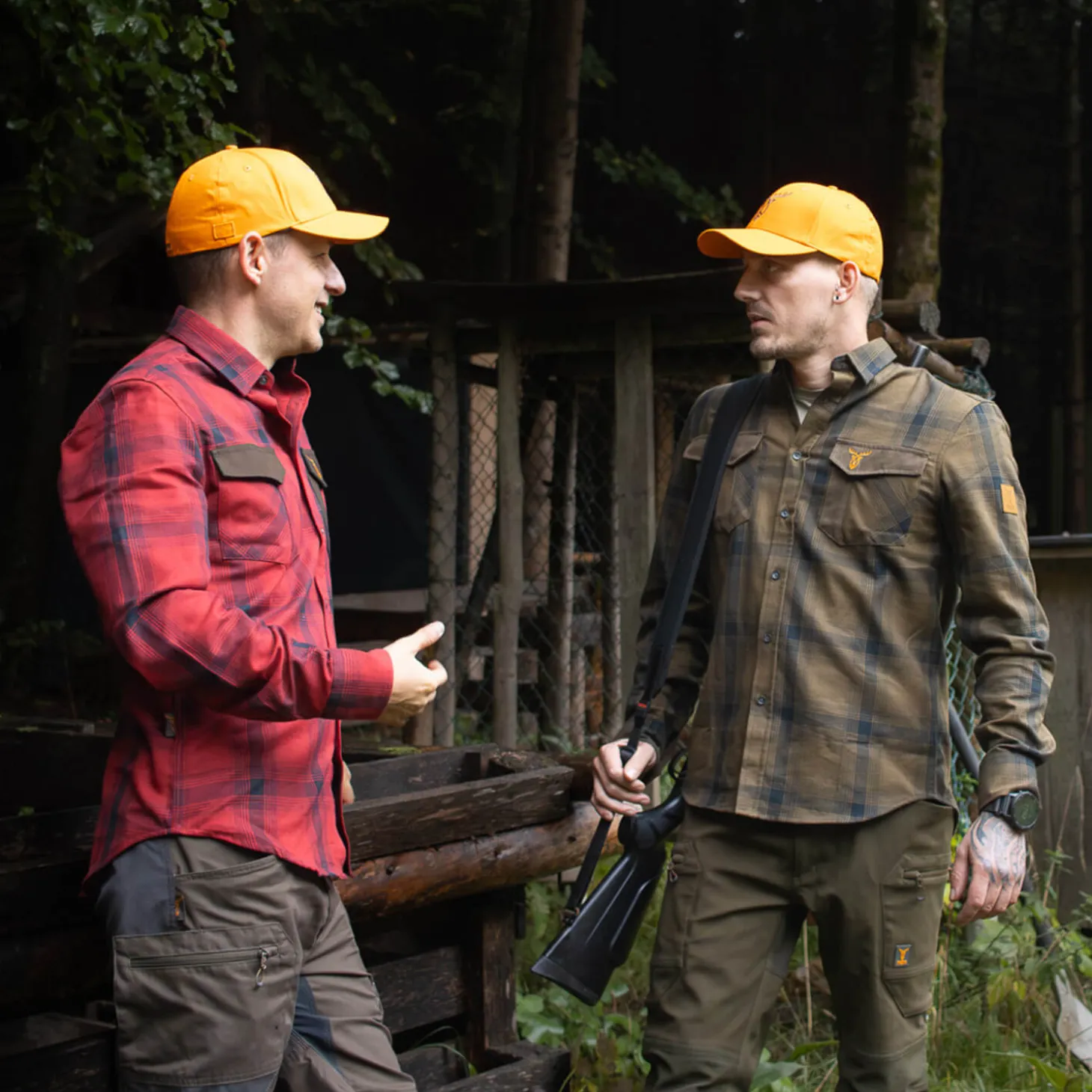 Pirscher Gear Forest Hemd (Fiery Red)
