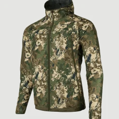 Pirscher Gear Hoodie Fleece-Wendejacke (Optimax 2S/Grün)
