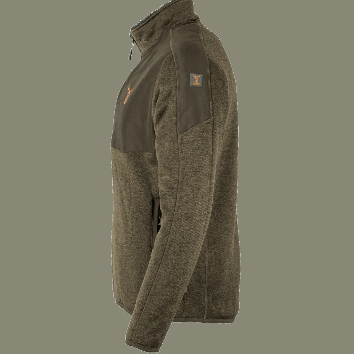 Pirscher Gear Summit Strick-Fleece Jacke