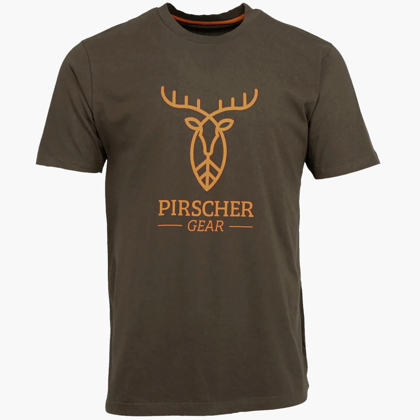 Pirscher Gear T-Shirt Full Logo (Braun)