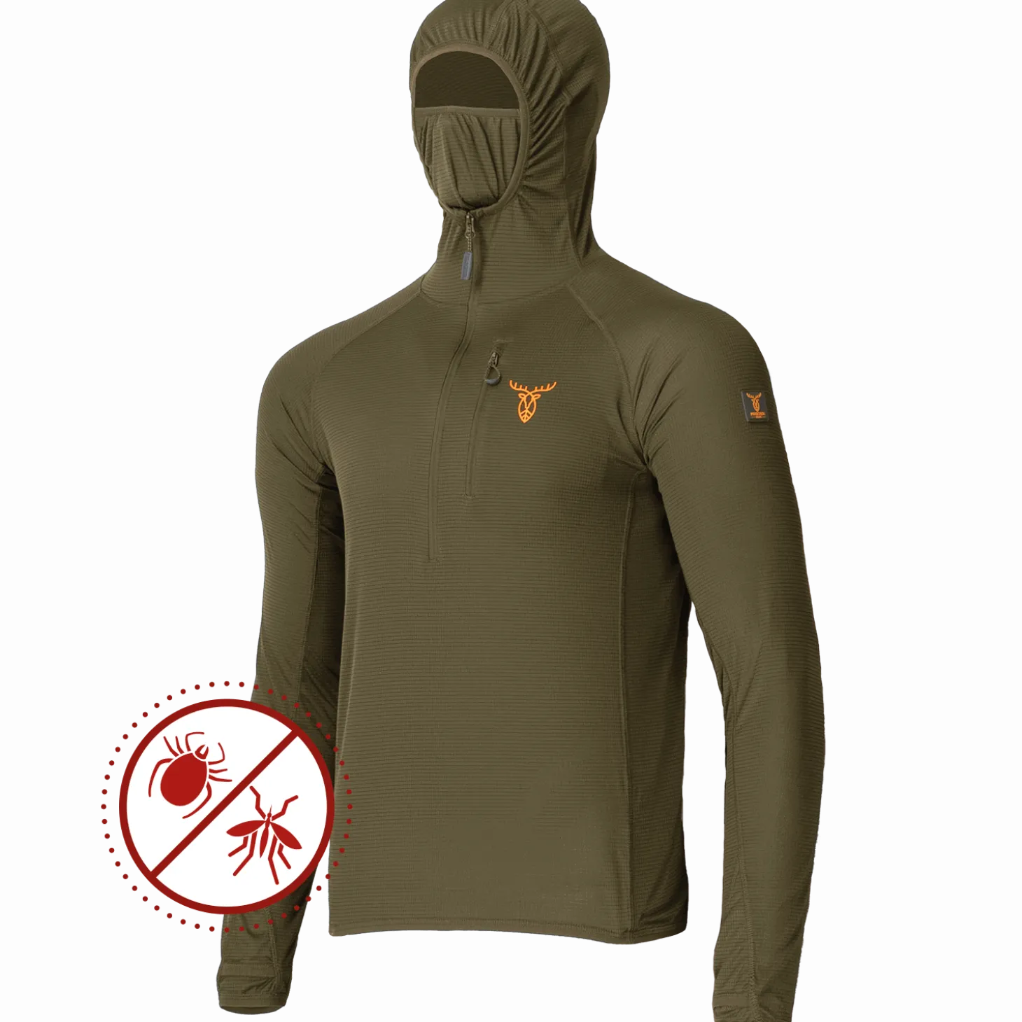Pirscher Gear Ultralight Tanatex Hoodie-Shirt