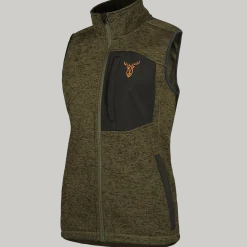 Pirscher Gear Vale Strick-Fleece Damenweste