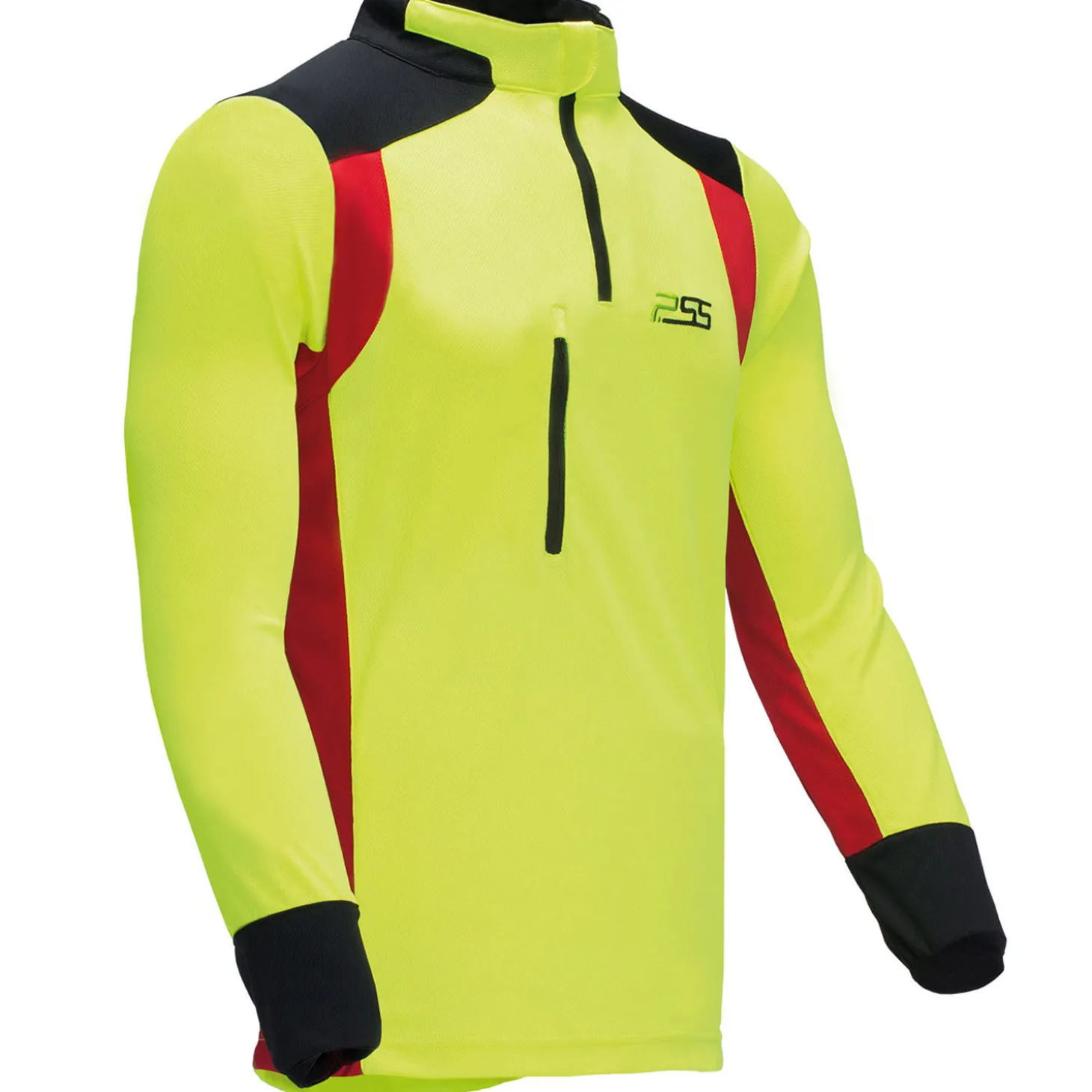 P.SS Fleeceshirt X-treme Skin (Gelb/Rot)