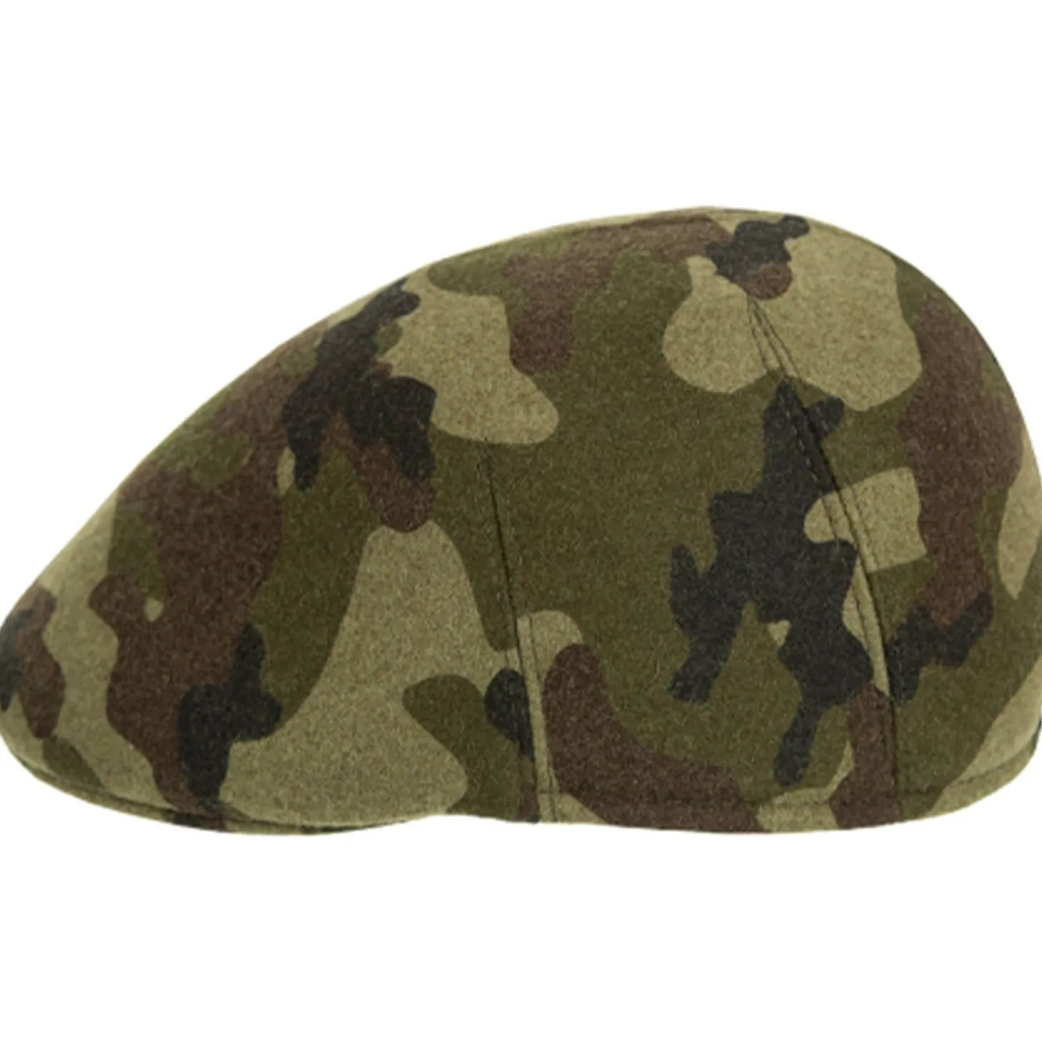 Rascher Loden-Schiebermütze (Camo)