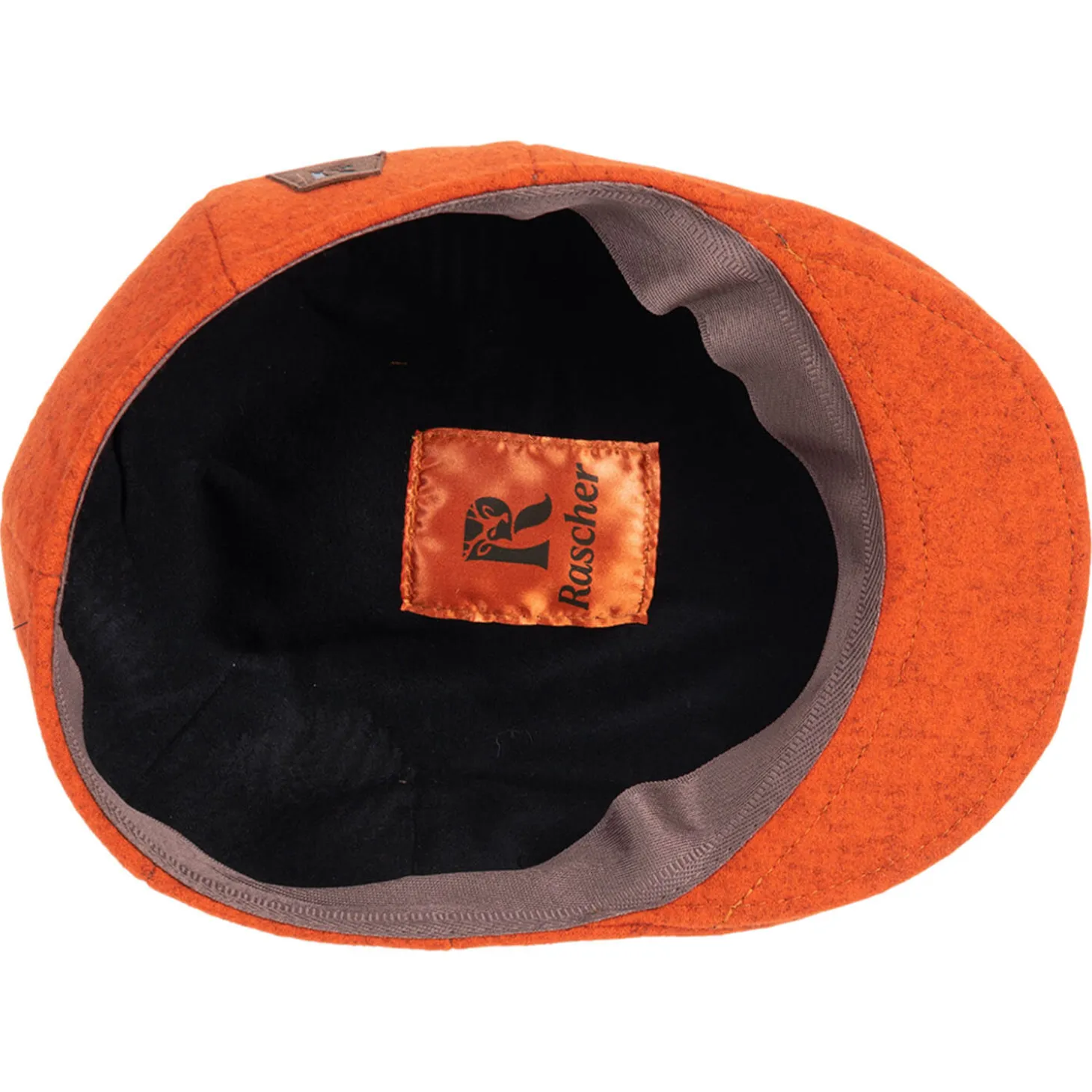 Rascher Loden-Schiebermütze (Orange)