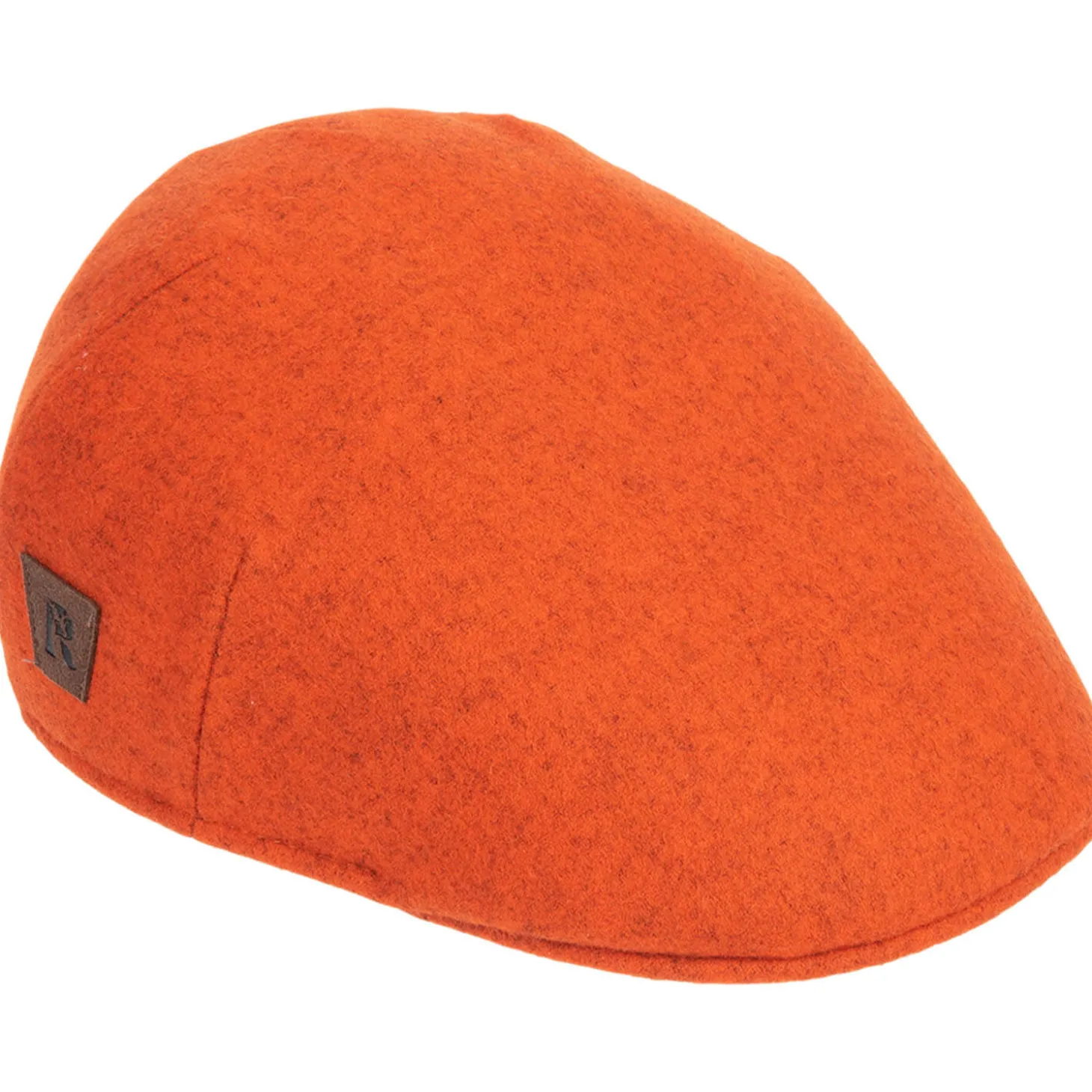 Rascher Loden-Schiebermütze (Orange)