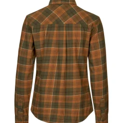 Seeland Damenhemd Skye (Grizzly Brown/Terracotta Check)