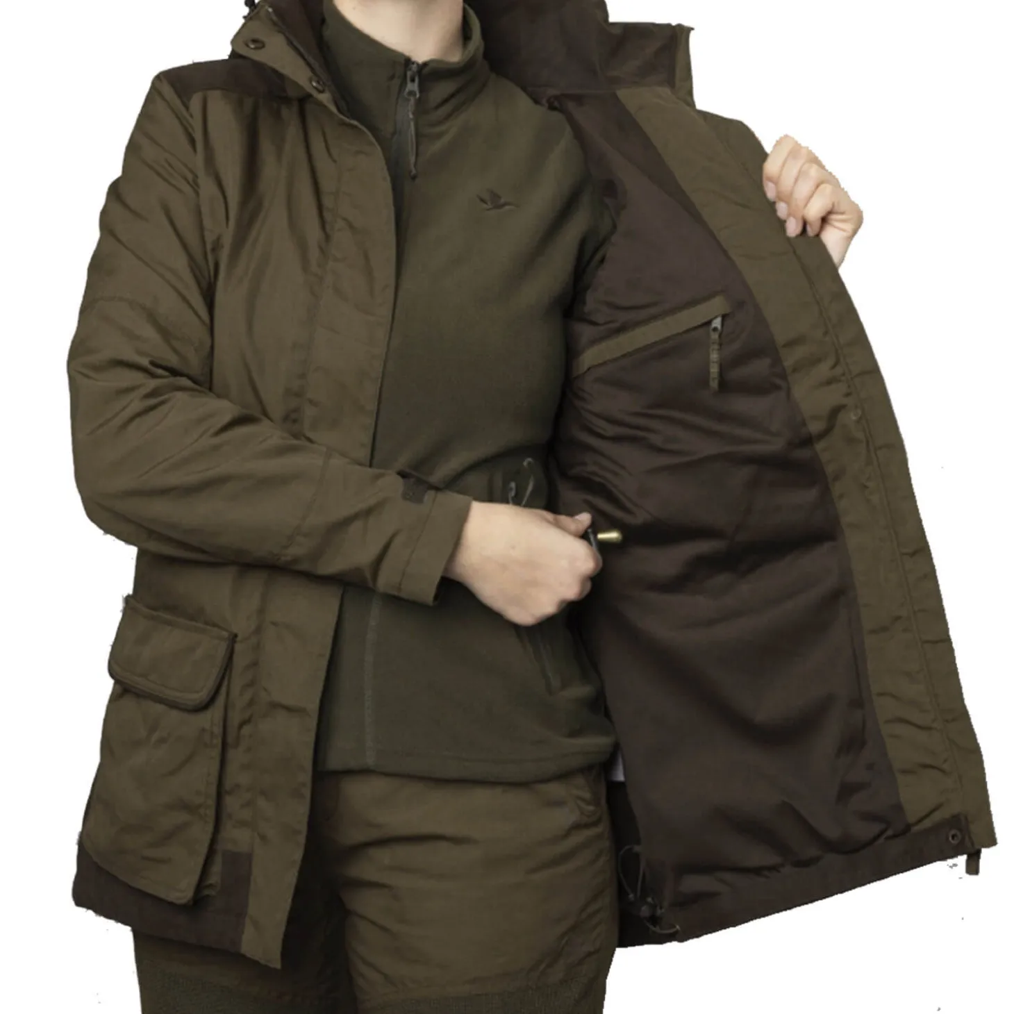 Seeland Damenjacke Key Point Kora (Pine Green/Grizzly Brown)