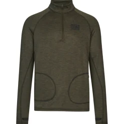 Seeland Half-Zip Peak (Pine Green Melange)