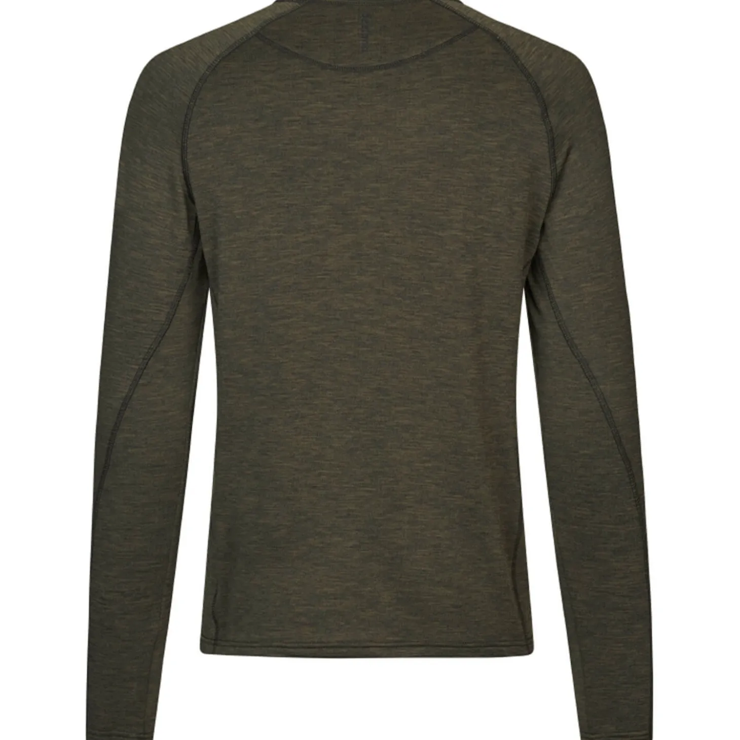 Seeland Langarmshirt Peak (Pine Green Melange)