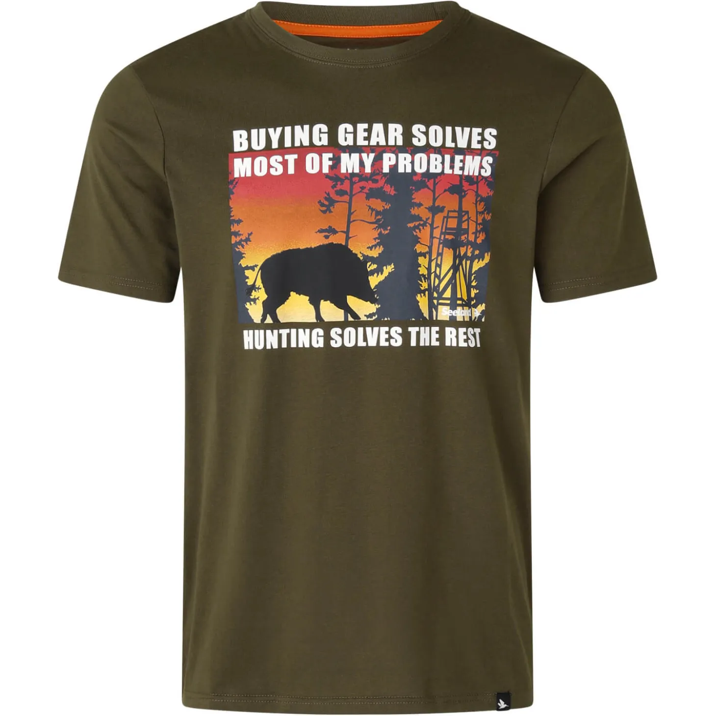 Seeland T-Shirt Highseat Sunnset (Light Pine)