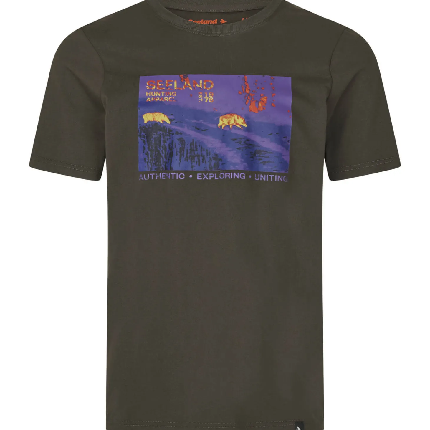 Seeland T-Shirt Thermal (Pine Green)