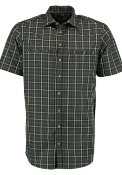 Tom Collins Kurzarm-Hemd Regular fit (Dunkelgrün)