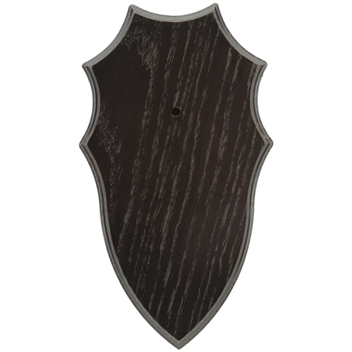 Trophäenschild Rehbock - Eiche dunkel (#6)